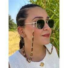 Lumaks Halkalı Zincir Gözlük Askısı Şık ve Modern Tasarım