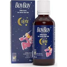 Baybay Night Melisa Içeren Bitkisel Damla 50 ml