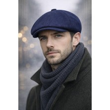 Kaşe Lastikli Beckham Peaky Blinders Kasket Şapka