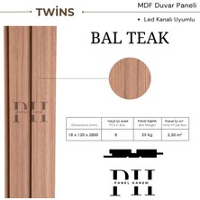Tualp Twins 1218 Bal Teak