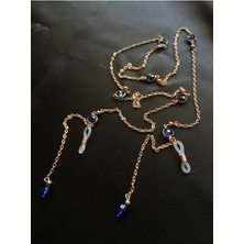 Lumaks Şık Gözlük Zinciri Taşlı Küpeli – Modern Gözlük Askısı & Zarif Aksesuar