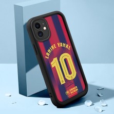 HONTINGA iPhone 12 ile Uyumlu Kılıfı Düşüme Önleyici Basitlik Anti Düşme Kamera Korumali Futbol Yıldızı Siyah Desen Yumuşak Silikon Telefon Kılıfı Kadın ve Erkek Için Uygundur K2-0253