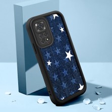 HONTINGA Xiaomi Redmi Note 11S ile Uyumlu Kılıfı Düşüme Önleyici Basitlik Anti Düşme Kamera Korumali Pardalı Kalp Siyah Desen Yumuşak Silikon Telefon Kılıfı Kadın ve Erkek Için Uygundur K2-0250