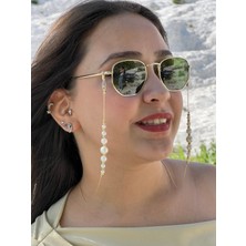 Lumaks Gözlük Zinciri Gözlük Askısı Boncuklu Şık Tasarım