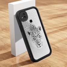 HONTINGA Xiaomi Redmi 10A ile Uyumlu Kılıfı Düşüme Önleyici Basitlik Anti Düşme Kamera Korumali Güzel Hayvan Siyah Desen Yumuşak Silikon Telefon Kılıfı Kadın ve Erkek Için Uygundur K2-0252