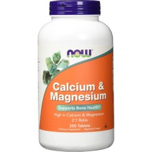 Now Foods Calsium Magnesium 250 Tablet