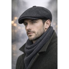 Kaşe Lastikli Beckham Peaky Blinders Kasket Şapka