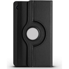 Maks Technology Galaxy Tab A11 Plus Mkst Dönebilen Standlı Kılıf - Siyah