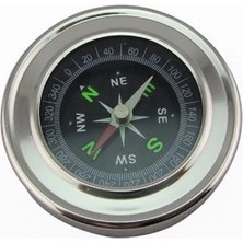 Magicool Yuvarlak Metal Kasa Dayanıklı Pusula 60MM