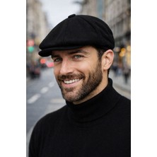 Kaşe Lastikli Beckham Peaky Blinders Kasket Şapka