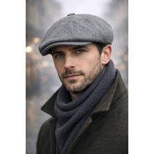 Kaşe Lastikli Beckham Peaky Blinders Kasket Şapka