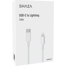 Shaza USB C- Lightning 1m 27W Destekli Şarj ve Data Kablosu Sg2