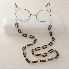 Lumaks Gözlük Zinciri Altın Renkli Kalın Zincir Gözlük Askısı