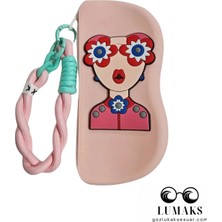 Lumaks Silikon Gözlük Kılıfı Karikatür Silikon Gözlük Kabı Şık Tasarım