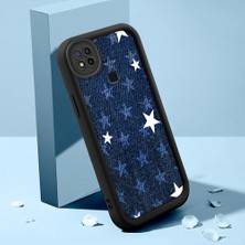 HONTINGA Xiaomi Redmi 9c ile Uyumlu Kılıfı Düşüme Önleyici Basitlik Anti Düşme Kamera Korumali Pardalı Kalp Siyah Desen Yumuşak Silikon Telefon Kılıfı Kadın ve Erkek Için Uygundur K2-0250