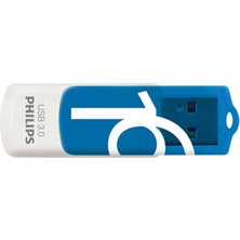 Philips USB 3.0 16GB Vivid Okyanus Mavisi