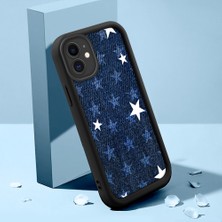 HONTINGA iPhone 11 ile Uyumlu Kılıfı Düşüme Önleyici Basitlik Anti Düşme Kamera Korumali Pardalı Kalp Siyah Desen Yumuşak Silikon Telefon Kılıfı Kadın ve Erkek Için Uygundur K2-0250