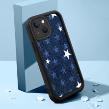 HONTINGA iPhone 13 ile Uyumlu Kılıfı Düşüme Önleyici Basitlik Anti Düşme Kamera Korumali Pardalı Kalp Siyah Desen Yumuşak Silikon Telefon Kılıfı Kadın ve Erkek Için Uygundur K2-0250