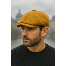 Kaşe Lastikli Beckham Peaky Blinders Kasket Şapka