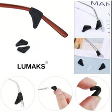 Lumaks Silikon Gözlük Kulak Tutucu – Kaymaz Gözlük Sapı Aparatı, Evrensel Uyumluluk (1 Çift)