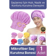 Svein Premium Kalite Esnek Hızlı Emici Banyo Havuz Duş Mikrofiber Havlu Saç Kurutma Bonesi 30X25X16