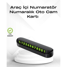 SHN Fosforlu Işıltı ile Araç Içi Telefon Numaratörü – Güvenli Parkın Anahtarı