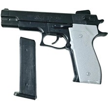 abnturk Boncuklu Şarjörlü Oyuncak Boncuk Atan Tabanca