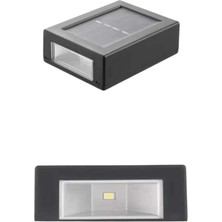 SHN Solar Güneş Enerjili Çift Taraflı Duvar Lambası Çift Taraflı Duvar Lamba Güneş Enerjili