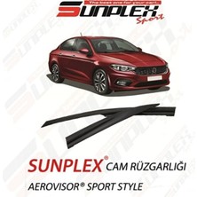 Sunplex Fiat Egea Cam Rüzgarlığı 4 Parça 2016-2020