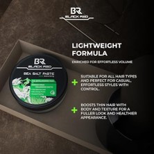 Storemax Black & Red Wax Saç Şekillendirici Wax Sea Salt Paste Deniz Tuzlu Mat Doğal Görünüm Orta Sertlik - 120 ml