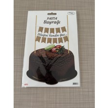 Zuzu Pasta Malzemeleri Pasta Bayrağı (Flama)