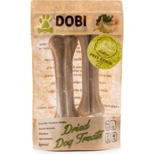 Dobi %100 Doğal Organik Köpek Ödül Maması Pres Beyaz Kemik 2’li | Katkısız, Gluten ve Koruyucu Içermez