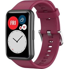 Storemax Fit 2 ile Uyumlu Saat Kayışı Ent Kaliteli Fit 2 ile Uyumlu Spor Saat Kontrast Renkli Lagniappe Silikon Kordon