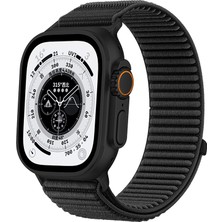 Dexmon Apple Watch 11-10 42MM 5 6 7 8 9 Se Uyumlu 38/40/41MM Uyumlu Hasır Örgü Cırtlı Spor Kumaş Kordon