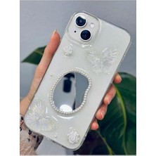 Storemax Go Aksesuar 14 Plus - 15 Plus ile Uyumlu Aynalı Tasarımlı Kenarları Silikon Kılıf