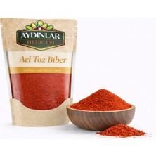 Aydınlar Fıstık Evi Toz Biber Acı 500GR - Doğal Kurutulmuş Bitkisel Ürün