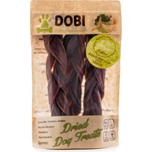 Dobi Doğal Kolojen Örgü Köpek Ödül Maması 100GR | Organik, Katkısız ve Sağlıklı Atıştırmalık 15CM