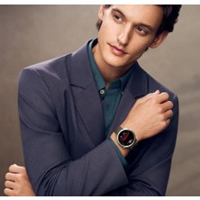 Storemax ile Uyumlu 22 mm El Yapımı Hakiki Deri Kordon Ekstra Yumuşak ve Konforlu Kullanım (Gt4/ 4 Pro/gt3/gt3 Pro/gt2/gt2 Pro) (Gear S3 Frontier/galaxy 46MM) (Kahverengi)