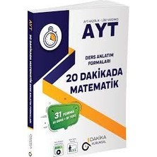 Dakika Yayıncılık - 20 Dakikada Ayt Matematik Ders Anlatım Formaları