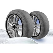 SHC4200 Matte Lastik Kar Çorabı Kar Zinciri Yüksek Kalite Tekstil Kar Zinciri Extra Series (X-L