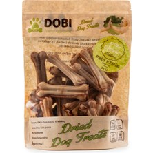 Dobi %100 Doğal Pres Kemik 35’li | Katkısız Köpek Ödül Maması | Diş Temizleyici Natural 10CM