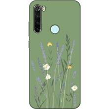 Storemax 8 ile Uyumlu Yeşil Lavanta Telefon Kılıfı