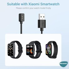 Storemax Smart Band 8 Manyetik USB Şarj Kablosu Siyah