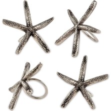 Storemax Deep Sea Deniz Yıldızı 4'lü Peçete Halkası