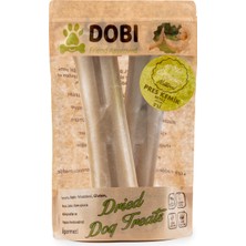Dobi %100 Doğal Beyaz Pres Kemik Köpek Ödül Maması 2’li | Katkısız, Uzun Süre Çiğneme, Diş Dostu 21CM