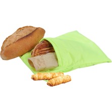 Mikrodalga Ekmek Gözleme Poğaça Börek Pizza Lavaş Bazlama Isıtma Torbası Pratik Çözümler Pratik Isıtma Yeşil Renk