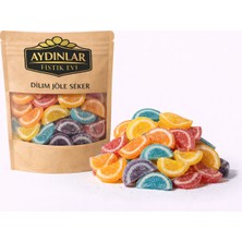 Aydınlar Fıstık Evi Dilim Jöle Şeker 500GR - Doğal Kurutulmuş Bitkisel Ürün