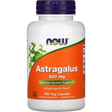 Now Foods Astragalus 500 Mg 100 Veg Caps.