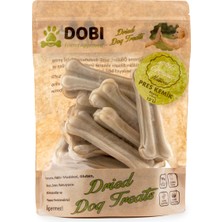 Dobi %100 Doğal Beyaz Press Kemik 15’li | Katkısız Köpek Ödül Maması | Diş Temizleyici 13CM