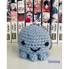 Snickerdoodles Amigurumi Ahtapot Anahtarlık 1 Adet - El Örgüsü